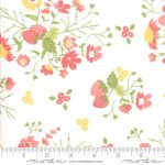 Strawberry Jam Cloud (white) by Corey Yoder (Little Miss Shabby) for Moda 25cm cuts WOF