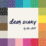 Dear Diary by Libs Elliott, 25cm cut WOF