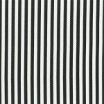 Magic Stripe, Black and white stripe with Silver metallic dots, 25cm cut WOF