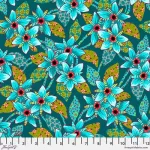 Tropicalism, Caribes - Blue, 25cm cut WOF