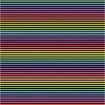 Stripes, Rainbow on black, 25cm cut WOF