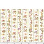 Fairy Garden border panel/stripe, 25cm cut WOF