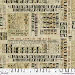 Periodic - Multi by Tim Holtz, 25cm cut WOF